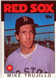 1986 Topps Baseball Cards      687     Mike Trujillo